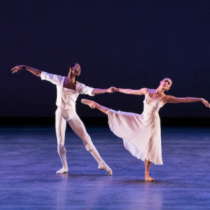 Stella Abrera & Calvin Royal III in Alexei Ratmansky's Seven Sonatas.   Darren Thomas, Photo Co.
